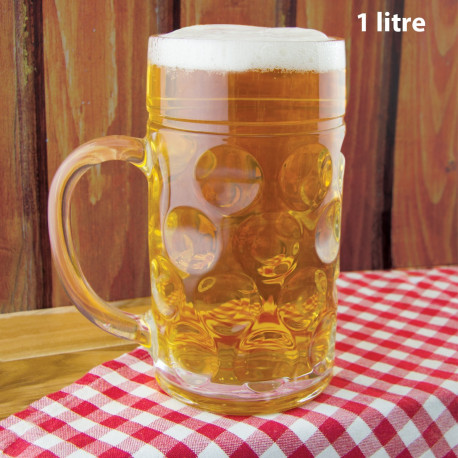 Photo de la chope géante d'un litre