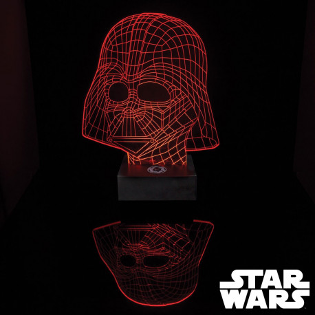 Lampe acrylique effet 3d Star Wars