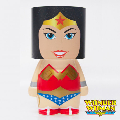 Photo de la lampe look alite Wonder Woman