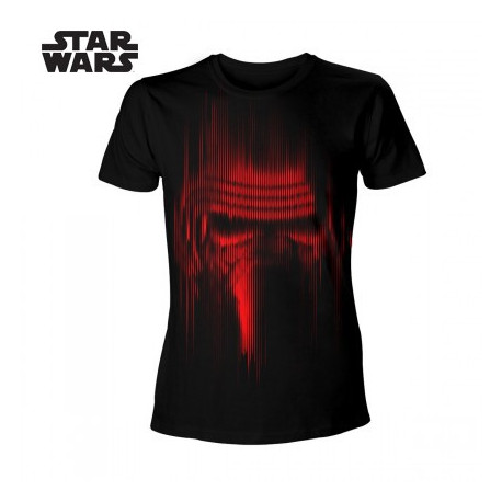 Photo du t-shirt Kylo Ren lignes rouges