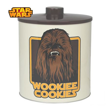 Photo de la boite à cookies Chewbacca