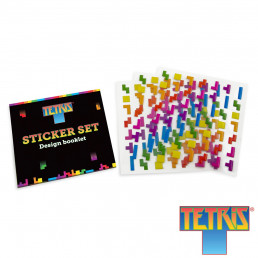 Lot de 147 Stickers Tetris