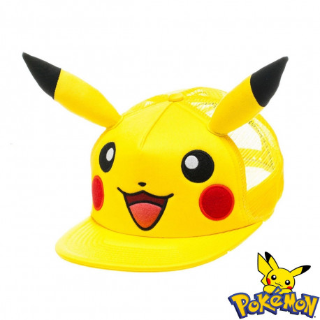 Image de la casquette Pokémon Pikachu