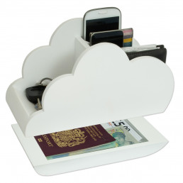 Vide-Poches Nuage en Bois
