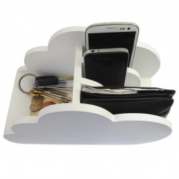 Vide-Poches Nuage en Bois