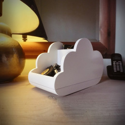 Vide-Poches Nuage en Bois