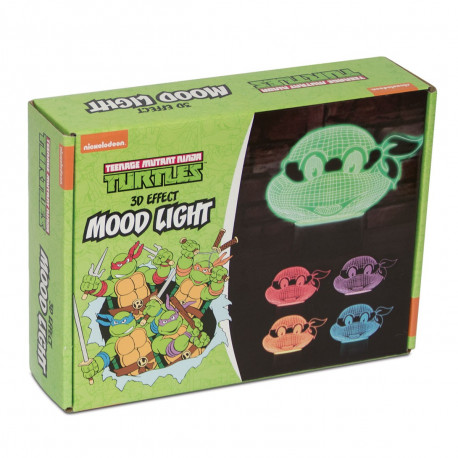 Lampe Tortues Ninja Multicolore Effet 3D