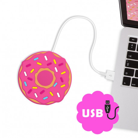 Petit chauffe tasse USB en forme de donut