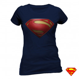 T-shirt Superman Man of Steel Femme