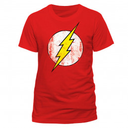 T-shirt Flash Logo Effet Vintage