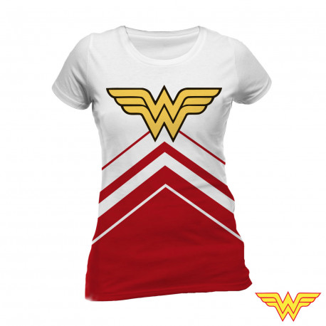 Photo du t-shirt Wonder Woman blanc