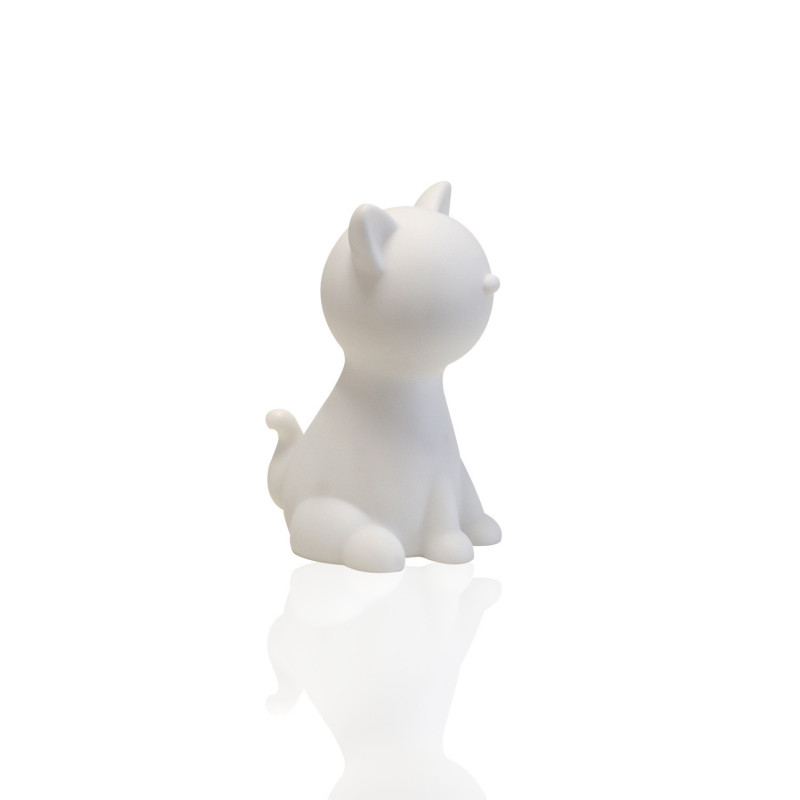 Objet Lumineux Veilleuse Chat Led Blanc
