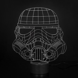 Lampe Acrylique Stormtrooper Star Wars