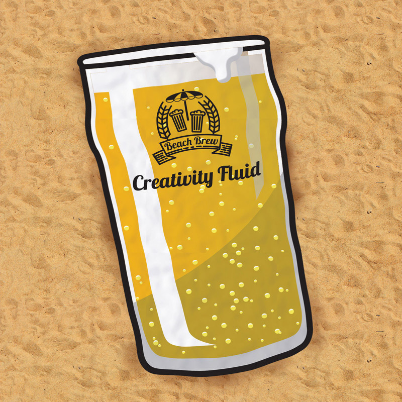 Grande Serviette De Plage En Forme De Verre A Biere Sur Rapid Cadeau Grande Serviette De Plage En Forme De Verre A Biere Sur Rapid Cadeau