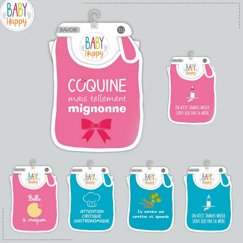 Bavoir Enfant Rose Ou Bleu A Scratch Avec Slogans Humoristiques Sur Rapid Cadeau Bavoir Enfant Rose Ou Bleu A Scratch Avec Slogans Humoristiques Sur Rapid Cadeau