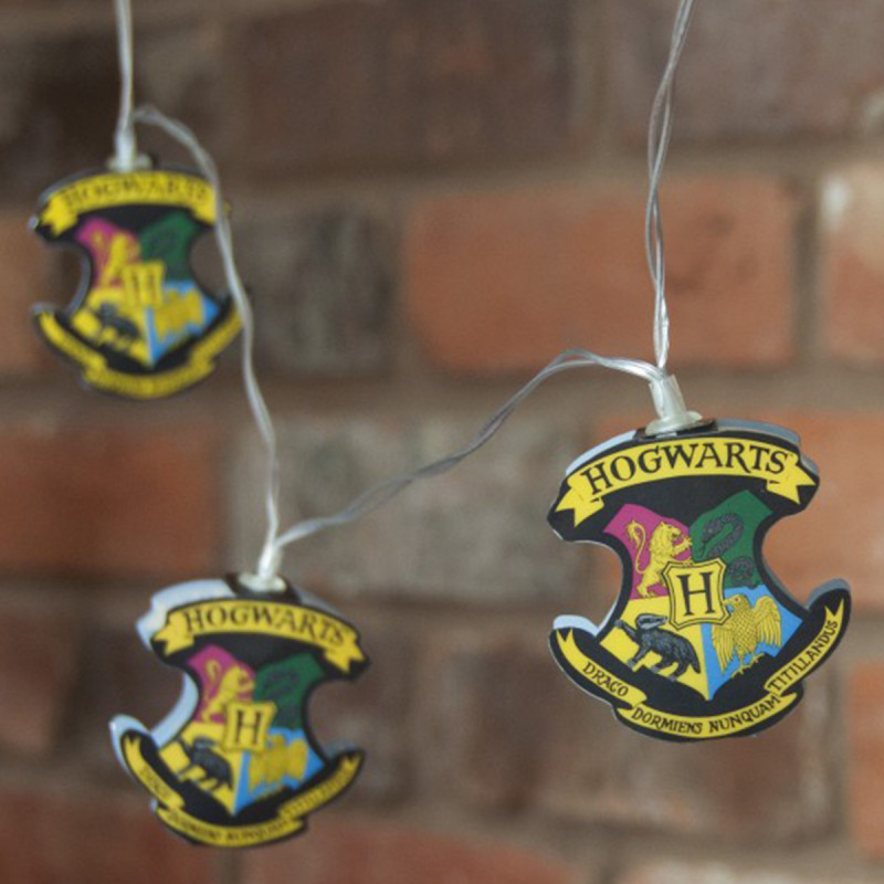 Guirlande lumineuse Poudlard sous licence officielle Harry Potter sur Rapid  Cadeau