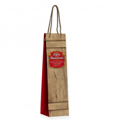 Sac Cadeau Bouteille de Vin