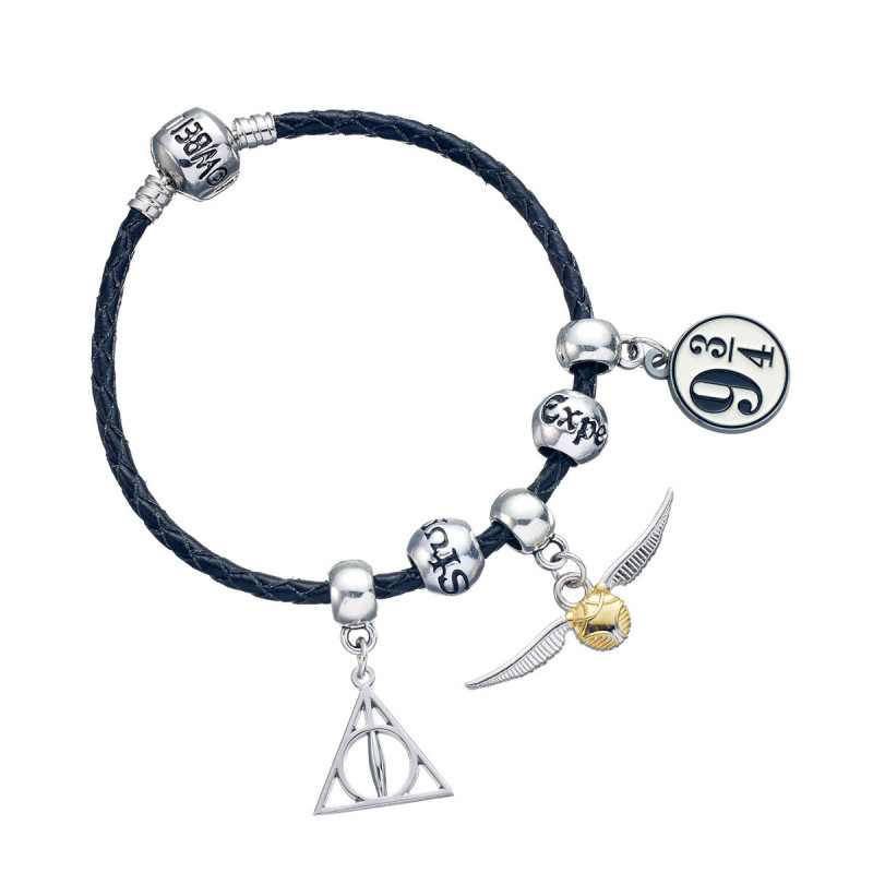 Bracelet Harry Potter avec 3 pendentifs livré dans son coffret sur Rapid  Cadeau