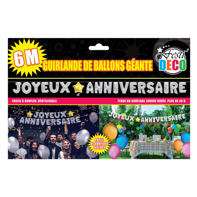 Guirlande De Ballons En Forme De Lettres Joyeux Anniversaire Sur Rapid Cadeau Guirlande De Ballons En Forme De Lettres Joyeux Anniversaire Sur Rapid Cadeau