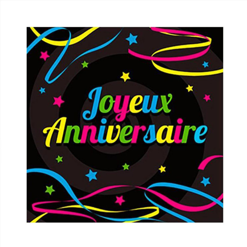 Serviettes Jetables Joyeux Anniversaire Pour Gouter D Enfant Sur Rapid Cadeau Serviettes Jetables Joyeux Anniversaire Pour Gouter D Enfant Sur Rapid Cadeau