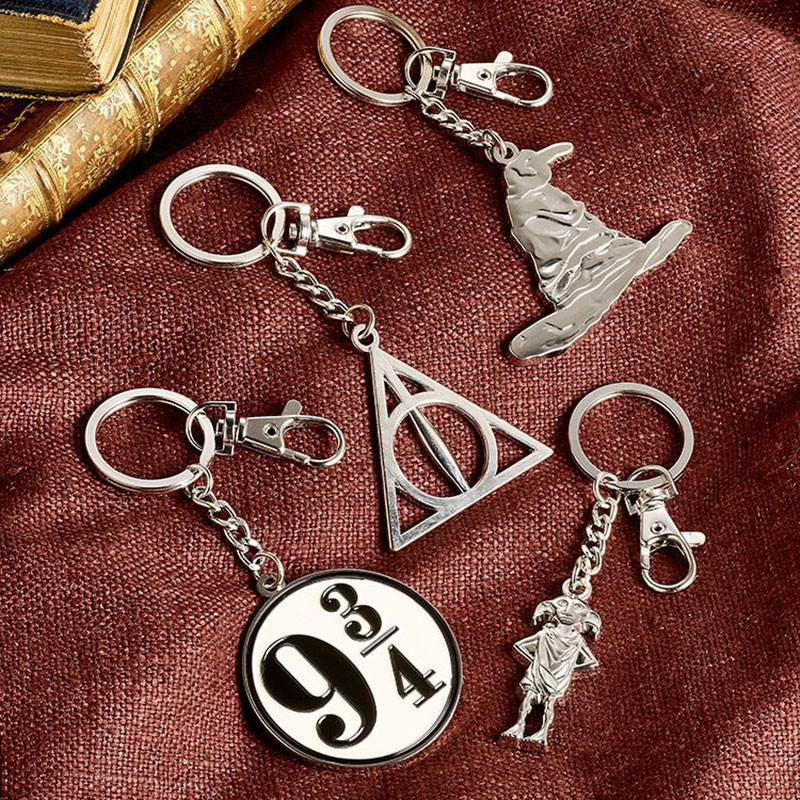 Porte-clés Harry Potter les Reliques de la Mort en métal sur rapid cadeau