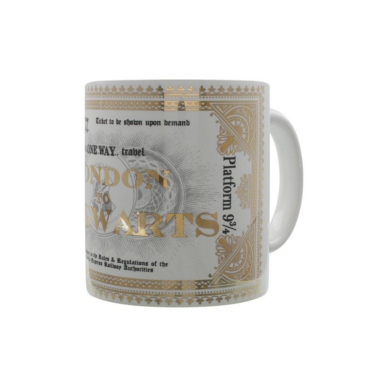 Mug Potter De Poudlard Ticket Sur Harry Céramique Londres Métro En 80wNmn