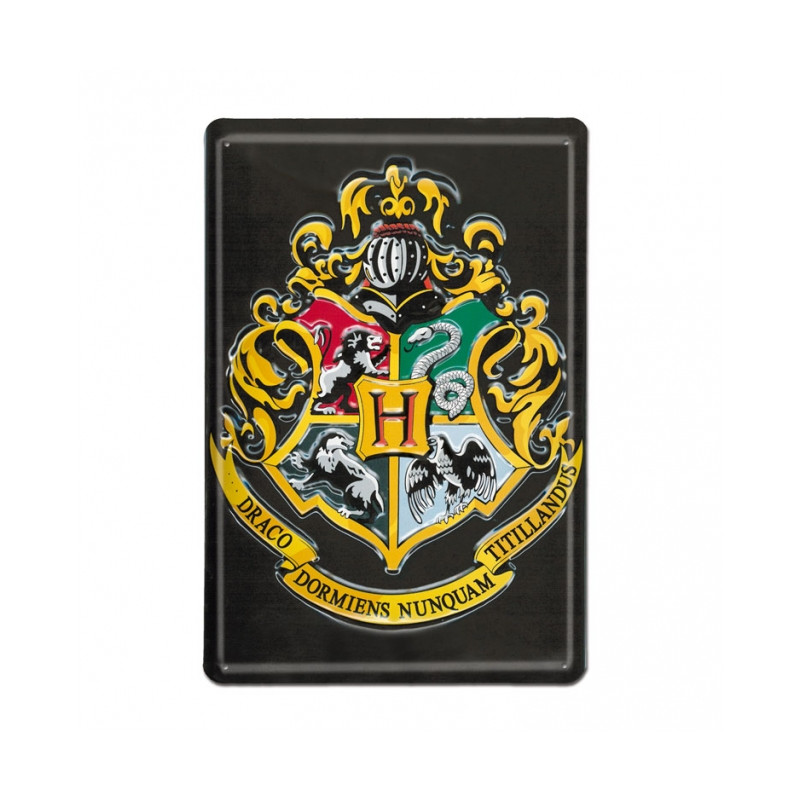 Grande plaque métallique 3D Harry Potter – Serdaigle sur Rapid Cadeau