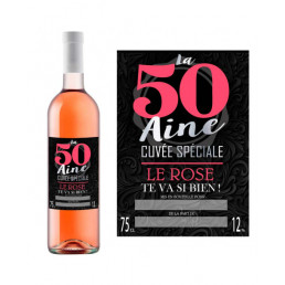 Bouteille de Rosé Cuvée Spéciale Joyeux Anniversaire