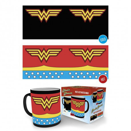 Mug Thermoréactif Wonder Woman Costume