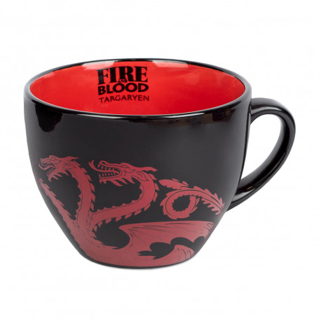 Set Maxi Tasse et Sous-Verre Game of Thrones Targaryen