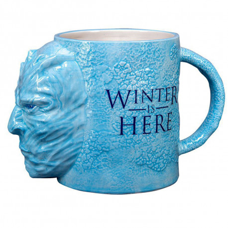 Maxi Mug 3D Game of Thrones Marcheur Blanc 1L
