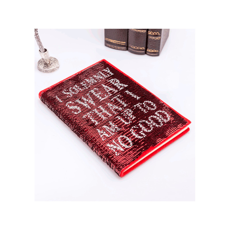 carnet harry potter sequins maraudeur