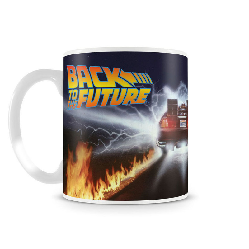 Mug Retour vers le Futur - DeLorean sur Rapid Cadeau