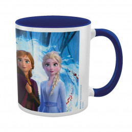 Mug Reine des Neiges 2 Bleu - Elsa, Anna & Nokk