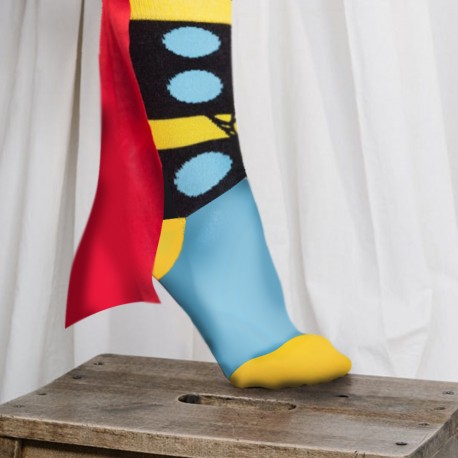 Chaussettes Thor avec Cape Marvel