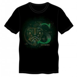 T-Shirt Phosphorescent Harry Potter Serpentard