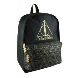 Sac à Dos Harry Potter Reliques de la Mort Noir et Doré