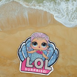 Serviette de Plage Lol Surprise Coquillage