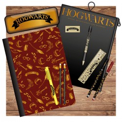 Set de Papeterie Harry Potter Poudlard avec Boîte Métallique