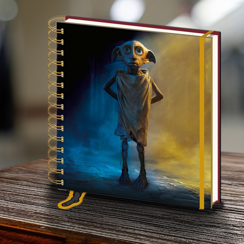 carnet a spirales harry potter dobby