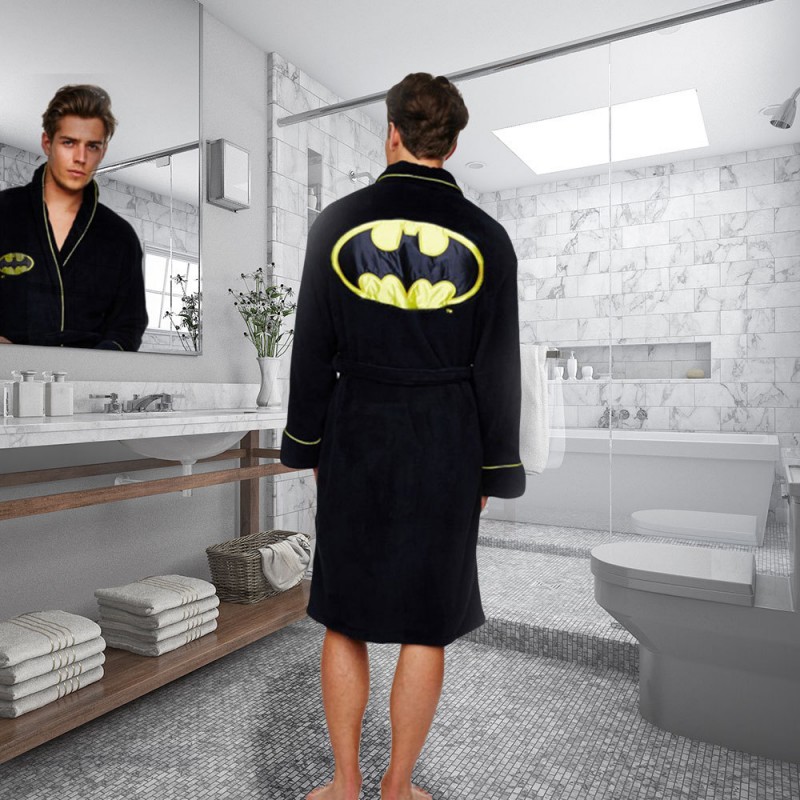 Peignoir DC Comics pour homme à l'effigie du costume de Batman sur Rapid  Cadeau