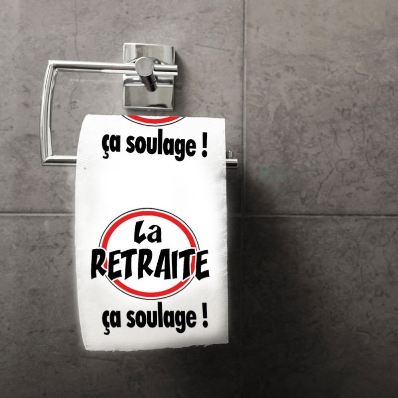 Papier Toilette Bonne Retraite Achat Cadeau Depart Retraite Sur Rapid Cadeau Com