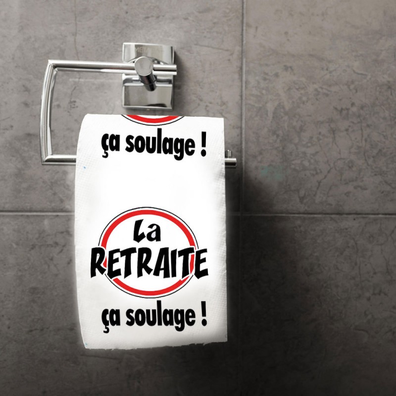 Papier Toilette Bonne Retraite  Achat Cadeau  D part  