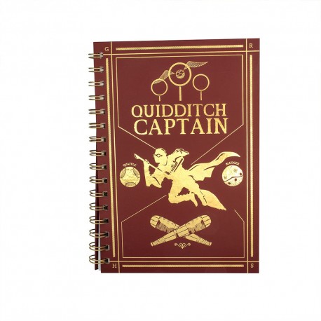 Carnet de Notes Harry Potter Captain Quidditch