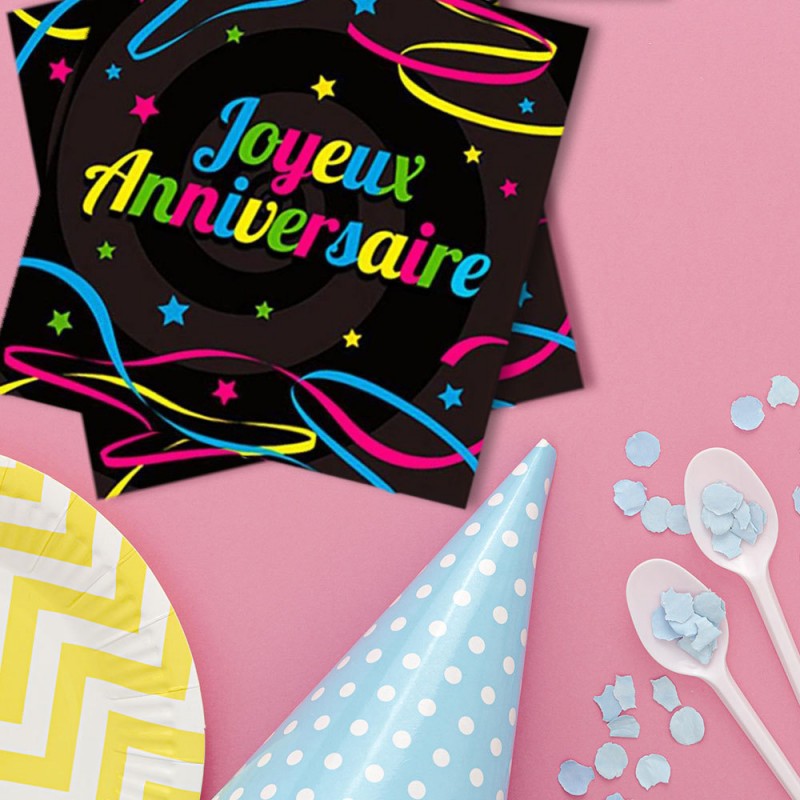 Serviettes Jetables Joyeux Anniversaire Pour Gouter D Enfant Sur Rapid Cadeau Serviettes Jetables Joyeux Anniversaire Pour Gouter D Enfant Sur Rapid Cadeau
