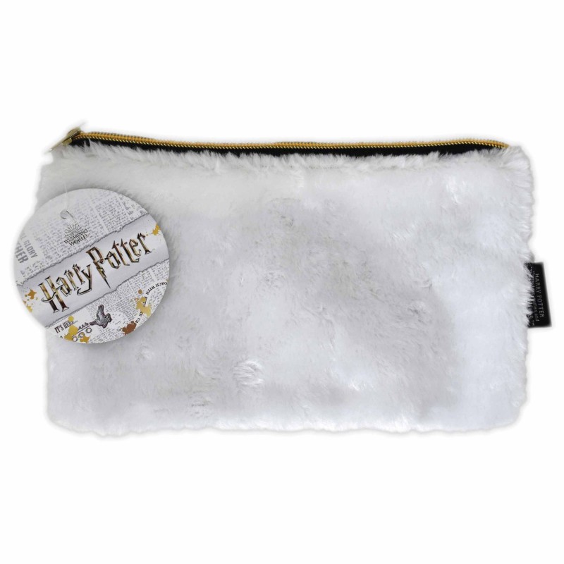 Trousse Harry Potter Hedwige avec fourrure sur Rapid Cadeau