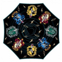 Parapluie Magique Harry Potter Blasons Maisons Poudlard