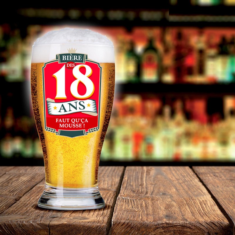 Verre A Biere Originale Joyeux Anniversaire De 18 Ans A 60 Ans Verre A Biere Originale Joyeux Anniversaire De 18 Ans A 60 Ans