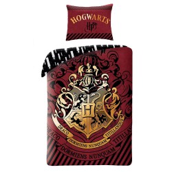 Parure de Lit Harry Potter Blason Poudlard