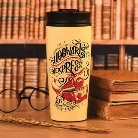 Mug de Voyage Métallique Harry Potter Poudlard Express